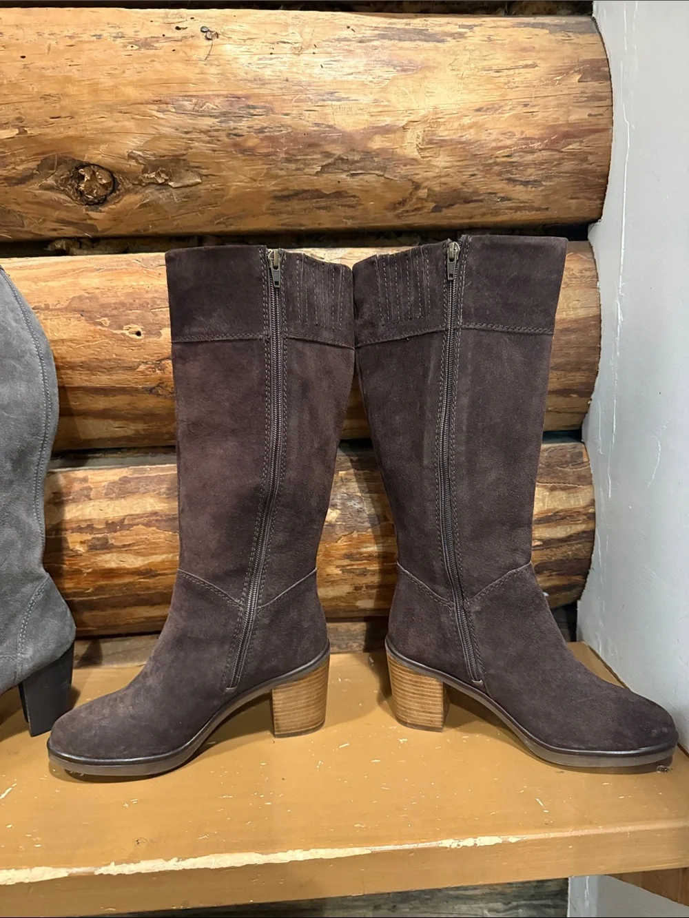 😍3! Women’s Suede Knee-High Boots - Gray, Navy, Brown 2UGGs and Hushpuppies